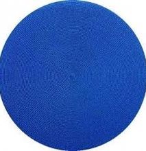 Table Mats Round Blue